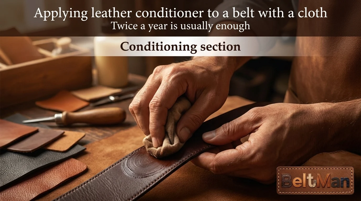 beltman conditioning leather belt